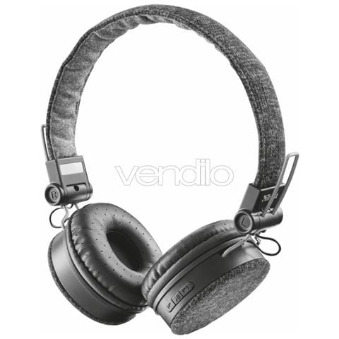 Cuffie Fyber Bluetooth Colore Grigio - Foto 1