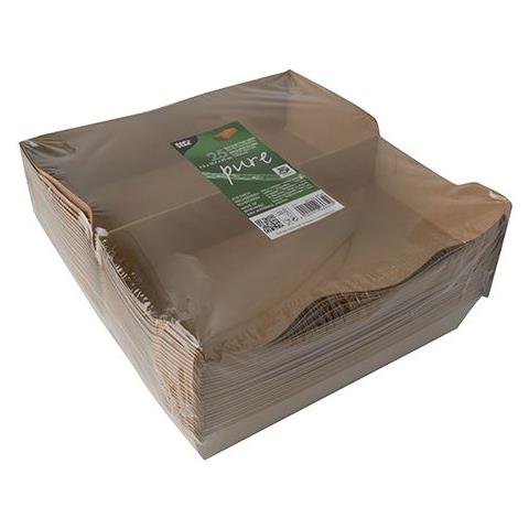 87249 contenitore monouso per conservare il cibo Cartoncino Marrone - Foto 2