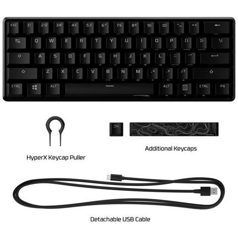 Tastiera Cablato HKBO1S-RB-US/G  per Gaming Colore Nero - Foto 6