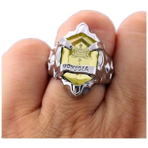 Anello Con Pietra Gialla Della Famiglia - Misura 18 Ø - Pidak Shop - Foto 1
