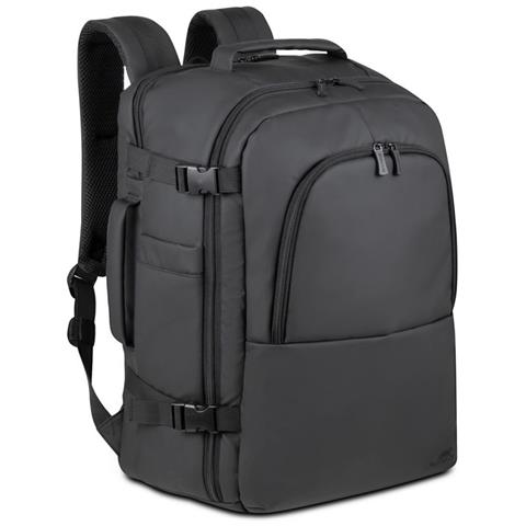 8465 Zaino da Viaggio per Notebook fino a 17.3" in Poliestere ECO-FRIENDLY RPET Colore Nero - Foto 1