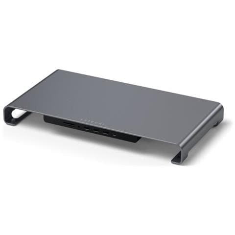 USB-C Monitor Stand Hub XL - Space Gray - Foto 3