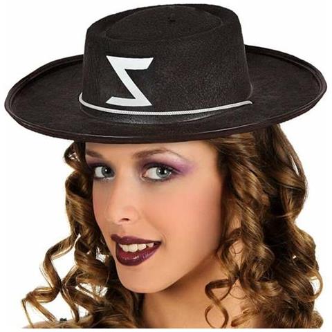 Cappello Nero Zorro - Foto 1