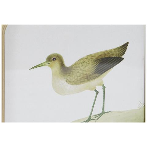 Quadro Uccelli Cottage 30 X 2 X 30 Cm (6 Unità) - Foto 3