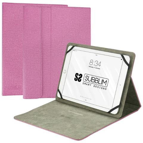 Custodia Per Tablet Subblim Funda Tablet Clever Stand Tablet Case 10,1' Pink - Foto 1