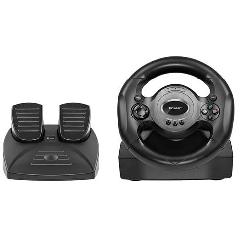Volante Racing Rayder 4 In 1 Pedali Nero Microsoft Xbox One Sony Playstation 4 Pc Playstation 3 - Foto 1