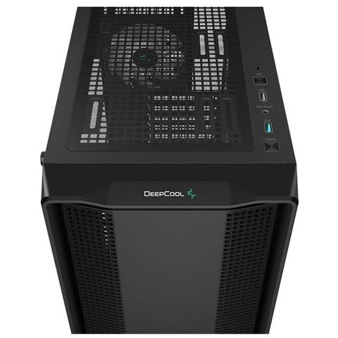 Case CC560 Mini Tower Micro-ATX Mini-ITX 2 Porte 1xUSB 3.0 1xUSB 2.0 Colore Nero - Foto 2