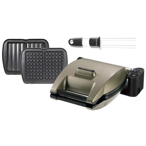 Premium Gaufres 2 waffle 1200 W Grigio talpa - Foto 1