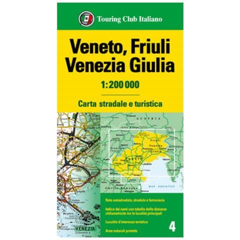 Veneto, Friuli Venezia Giulia 1:200.000 - Foto 1