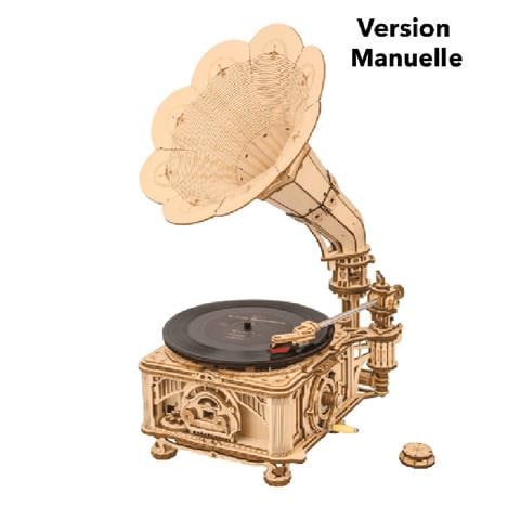Puzzle 3d | Grammofono Classico / Versione Manuale - Foto 1