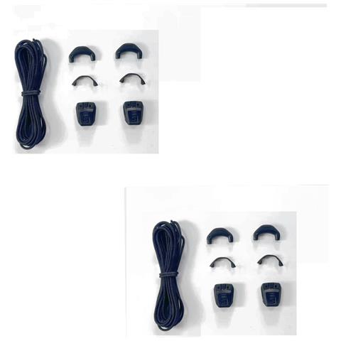 Lacci Per Scarpe Salomon Quicklace Black S - Foto 1