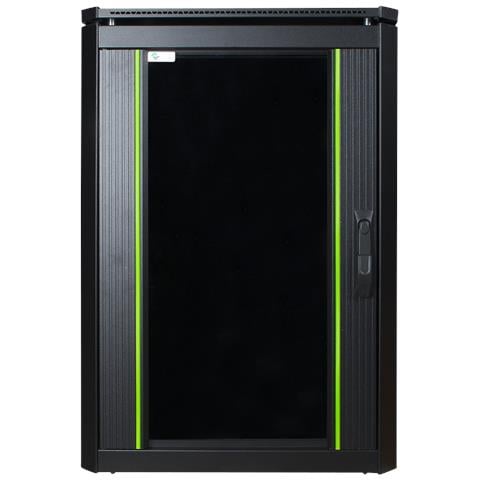 LOGON RDL16U68BL rack 16U Rack indipendenti Nero - Foto 1