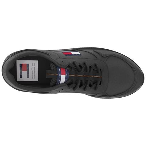 Flexi Sneakers Pelle Scarpe Uomo Nero Eu 44, Em0em01409 Bds - Foto 3