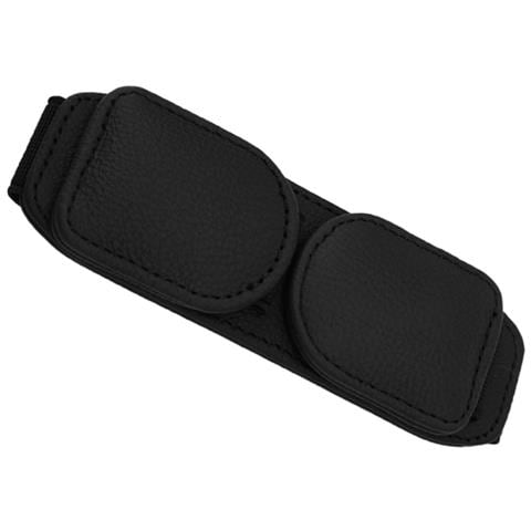 Clip Per Occhiali In Pelle Per Visiera Dell'auto Black - Foto 2