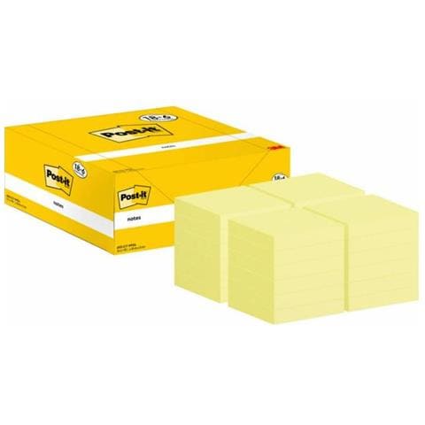 Post-it 653-cy-vp24 Pouch Autoadesiva Rettangolo Giallo 100 Fogli - Foto 3