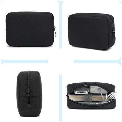 Borsa Organizer Per Elettronica Organizer Per Accessori Tecnologici Black - Foto 2