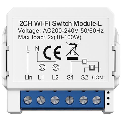 Interruttore Smart Wifi A Filo Singolo - Controlla Facilmente Le Tue Luci - Foto 4