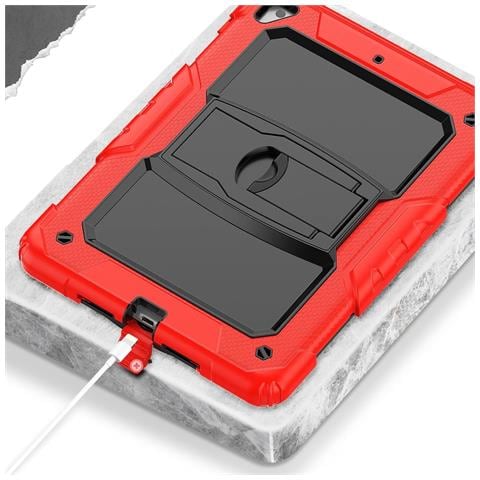 Custodia Per Ipad Air 5/4 /pro 11"" Con Supporto E Tracolla Rossa - Foto 2