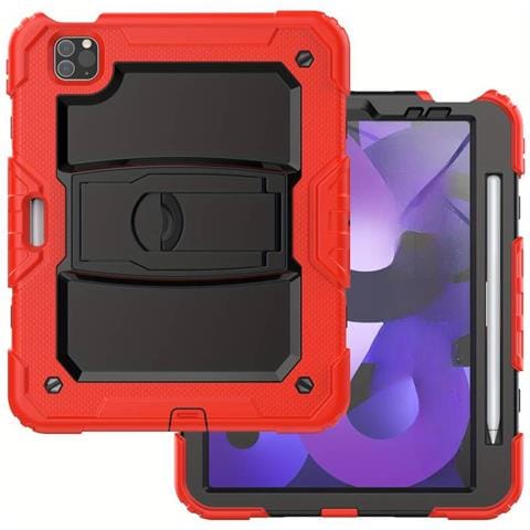 Custodia Per Ipad Air 5/4 /pro 11"" Con Supporto E Tracolla Rossa - Foto 1