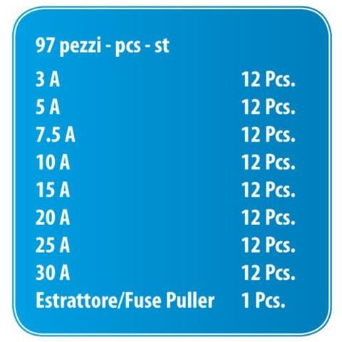 Assortimento Fusibili Bil Da 96 Pezzi - Foto 2