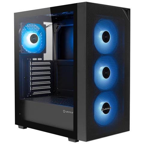 UK121805 computer case Desktop Nero - Foto 1