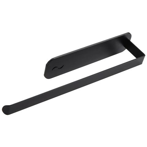 Porta Rotolo Di Carta Da Cucina Magnetico Nero Per Frigorifero - Dispenser Salvaspazio - Foto 1
