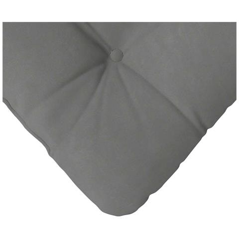 Cuscini per Seduta 4 pcs Grigio scuro 45 x 45 cm - Foto 9