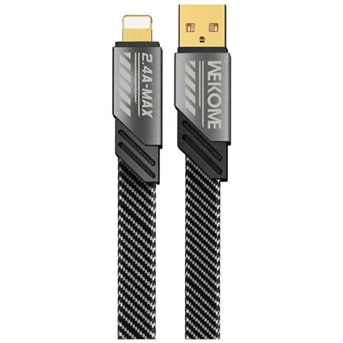 Cavo Usb-a A Lightning 1 Metro Serie Mecha Carica Rapida, Grigio - Foto 1