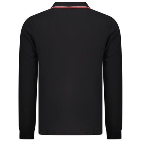 Polo a maniche lunghe da uomo, Norvegia 1963, nera - Colore: Nero, Taglia: S - Foto 2