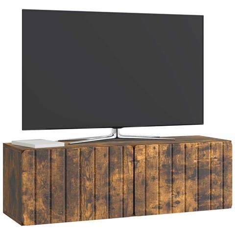 Mobile Porta TV da Muro Rovere Fumo 98 x 31 x 30 cm - Foto 2