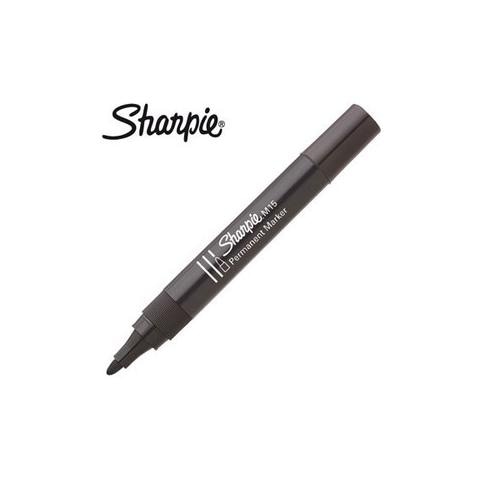 confezione da 12 pezzi - marcatore permanente m15 nero p. tonda - Foto 2