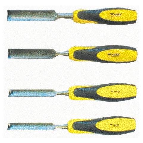 Sgorbie per Falegname in Serie 4 Pezzi (6-8-10-12 mm) Plus - Foto 1