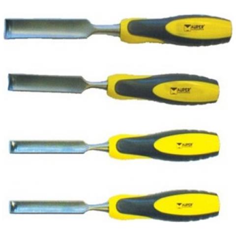 Sgorbie per Falegname in Serie 4 Pezzi (6-8-10-12 mm) Plus - Foto 3