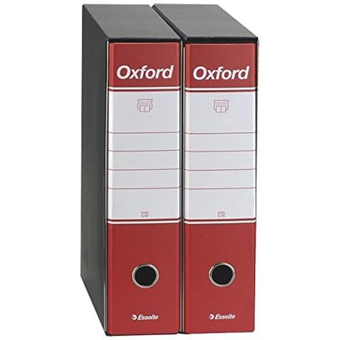 Raccoglitore per documenti Oxford G831600 - 300 mm Larghezza x 230 mm Lunghezza Dimensione Foglio - Cartone - Rosso - 6 / Pacco - Foto 1