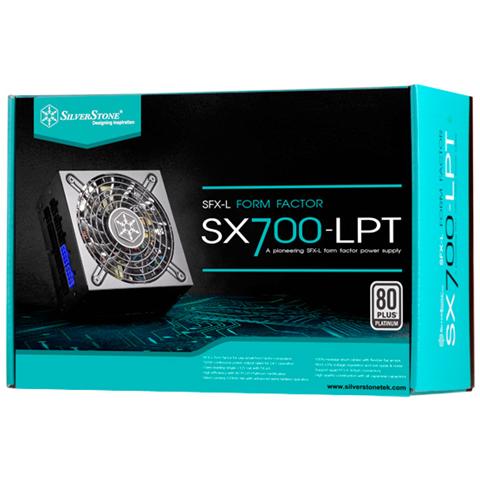 Alimentatore 7'00 Watt SST-SX700-LPT Strider SFX Certificazione 80 Plus Platinum - Foto 7