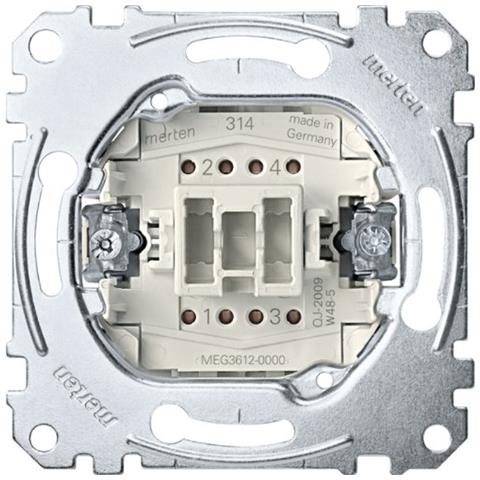 Inserto Per Interruttore Bipolare, Con Morsetti, 16 Ax, Ac 250 V - Meg3612-0000 - Foto 1