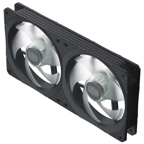 Ventola PC MasterFan SF240R ARGB Diametro 12 cm Dolore d'illuminazione Rosso / Verde / Blu - Foto 6