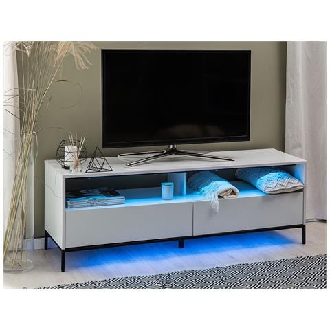 Mobile Tv Bianco Lucido Con Led Sydney - Foto 16