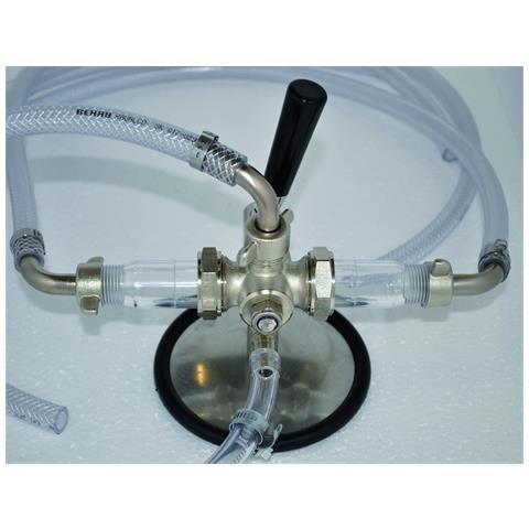 Dispositivo Di Pulizia Dei Tubi Della Birra - Set Completo Con Accessori Per Rubinetti A Pistone E Compensatori - Foto 2