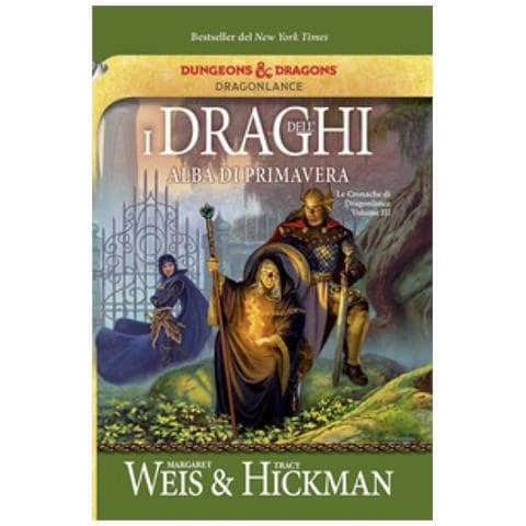 Margaret Weis - I draghi dell'alba di primavera. Le cronache di Dragonlance. Vol. 3 - Foto 1