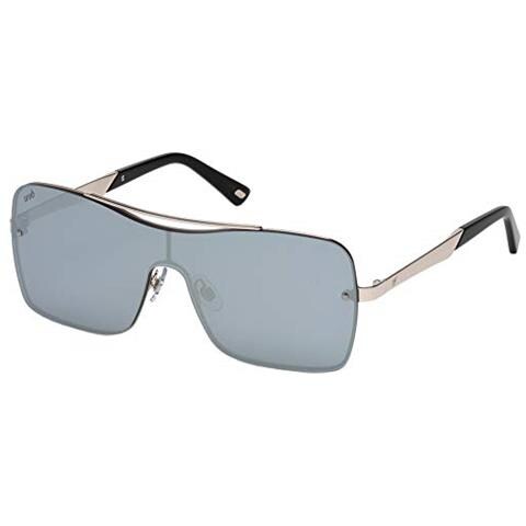 Web We0202 16c 00 Montature, Argento (palladio Lucfumo Specchiato), 0.0 Unisex-adulto - Foto 1