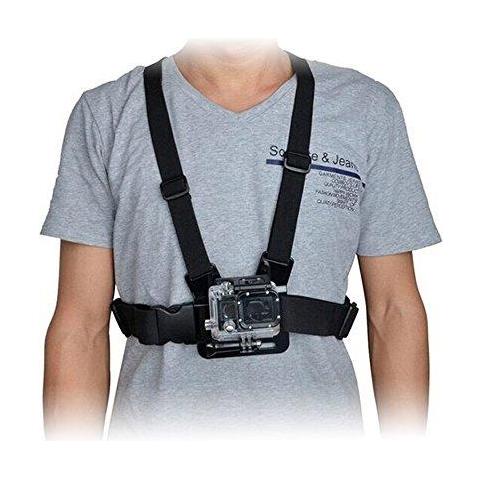 Camma Di Azione Toracica Compatibile Per Gopro Hero9 9 Hero8 Hero7 4k Hd Sessione Mini Eroe 8 7 6 5 4 3 2 Akaso Apeman Crosstour Campark Victure Apexcam Drago Tocco Camera Harness Monte - Foto 3