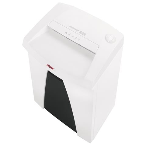 Distruggidocumenti a Particelle Securio B22 Automatico con cestino da 33L capacità di 7-9 fogli - Bianco - Foto 1