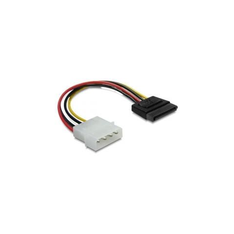 Cable Power SATA HDD > 4pin male - straight, 0,12m - Foto 2