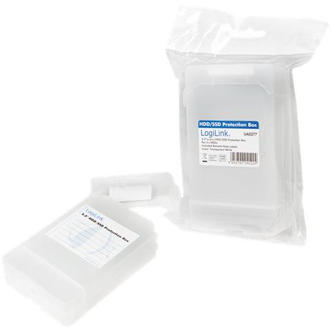 LogiLink UA0277 custodia per unità di archiviazione Trasparente - Foto 9