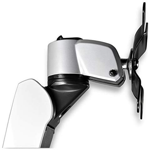 Workstation per Computer da Parete Monitor Singolo Premium Braccio doppio articolabile Stazione di Lavoro Sit Stand - Foto 5