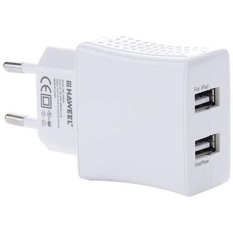Caricabatterie Da Casa Originale Hwl-3090w 2 Porte Usb Universale White - Foto 1