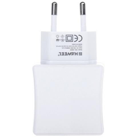 Caricabatterie Da Casa Originale Hwl-3090w 2 Porte Usb Universale White - Foto 2
