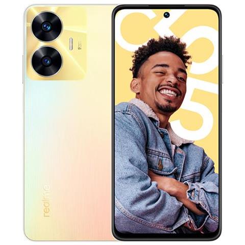 C55 4G 256GB 8GB Ram Display 6.72" Slot Nano SD Dual Sim Main Camera 64MP Android 13 5000 mAh Sunshower (Gold) - Foto 1