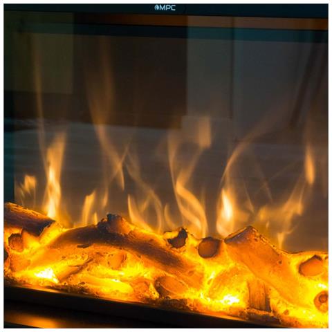 Cornice Camino Lipari Turchese Blu Turchese Cornice Caminetti Lipari Blu Turchese Per Bruciatore Elettrico Caminetto Vulcano O Bruciatore Esistente In Legno Mdf Ideale Per Tutti Gli Ambienti - Foto 2